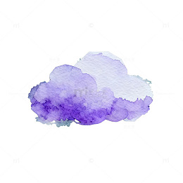 紫云水墨画天空背景