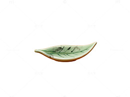 叶形陶瓷艺术品