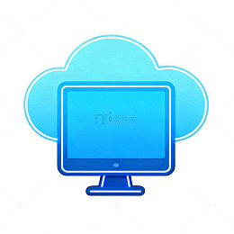 云电脑图标设计素材