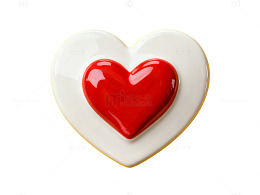 心形装饰盘摄影