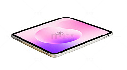 平板炫光背景科技感宣传素材