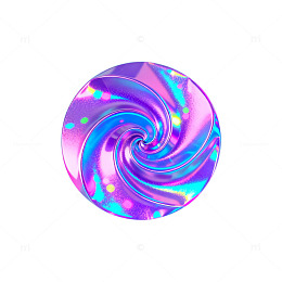 螺旋彩虹糖创意背景设计素材