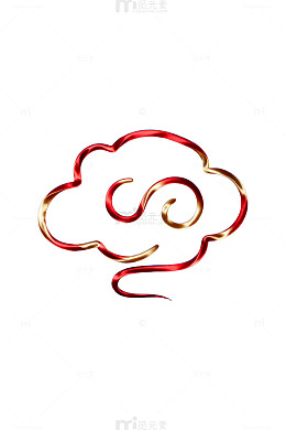 创意云形图案艺术画
