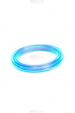 霓虹光圈艺术效果设计素材