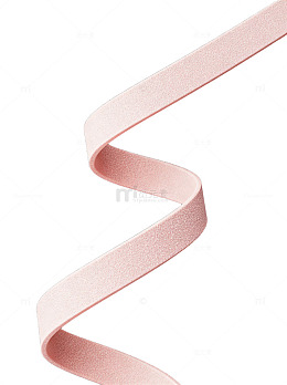 粉色丝带螺旋装饰