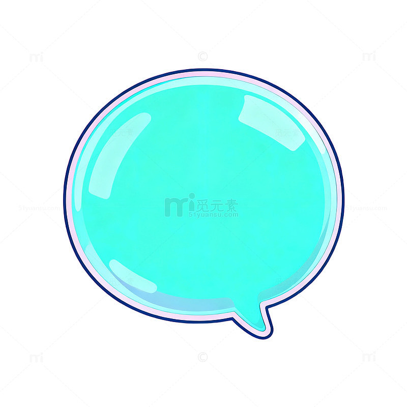 卡通对话框设计元素