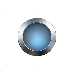 金属质感圆形按钮图标设计