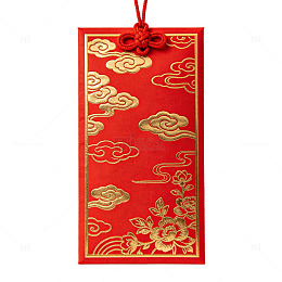 红色祥云装饰挂饰