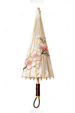 精致樱花图案雨伞装饰设计