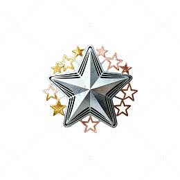 立体星星装饰设计