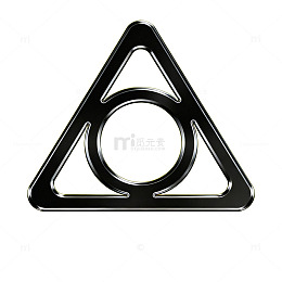 抽象三角形图案设计