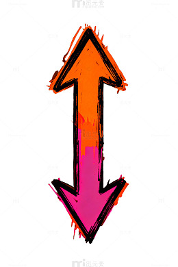 抽象箭头艺术图像