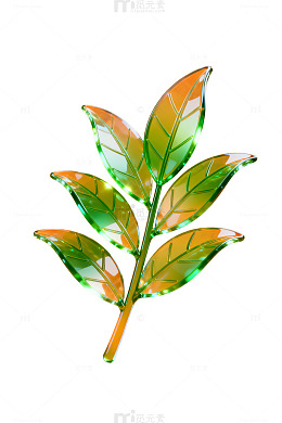 玻璃叶艺术装饰