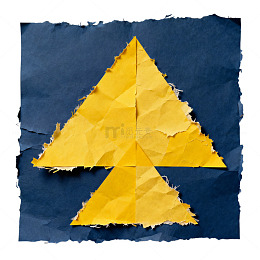 简约三角形拼贴艺术