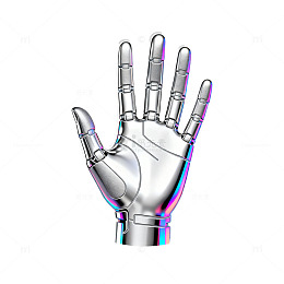 机械手未来科技感设计图