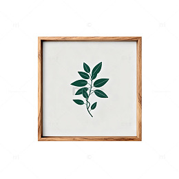 简约绿植装饰画