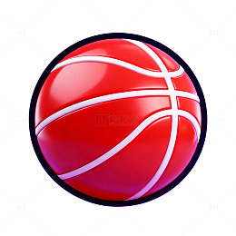 AI生成篮球图标