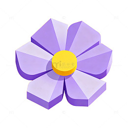 鲜艳花朵平面设计图