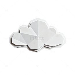 几何云形装饰设计图