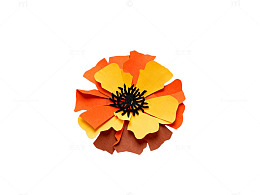 折纸花艺术装饰