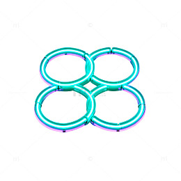 霓虹灯艺术装饰设计素材