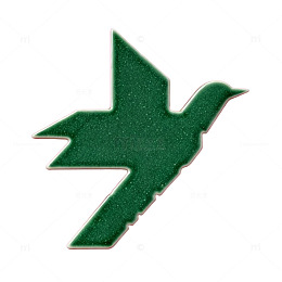 简约绿色箭头装饰图案