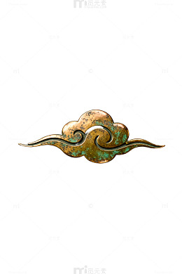 古风金属祥云装饰图案