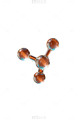 AI生成水晶分子模型