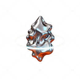 金属质感抽象艺术图案