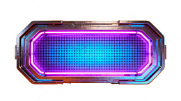 霓虹灯科技感电子设备设计元素