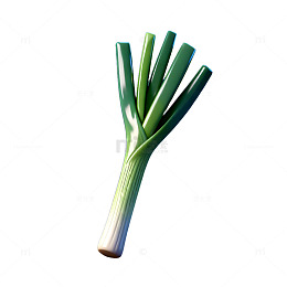 AI生成大葱图像