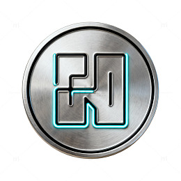 金属质感科技风标志设计