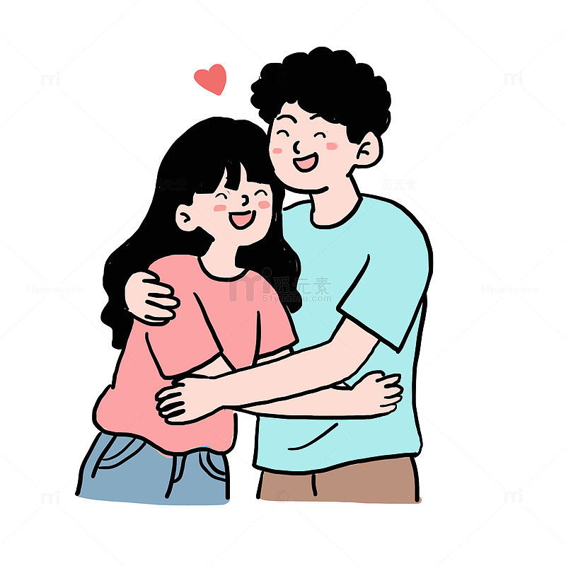 中国情人节约会免抠元素