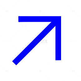 蓝色几何图形设计元素