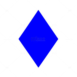 蓝色菱形图案设计素材