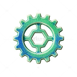 科技风齿轮图案设计元素