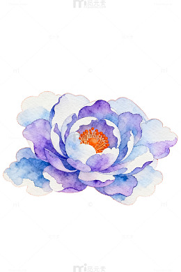 水彩花卉装饰画