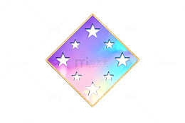 梦幻星彩装饰图案