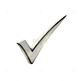 金属质感对钩标志设计