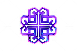 抽象风格几何图案装饰设计元素