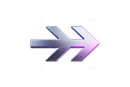 金属风格现代标志设计素材