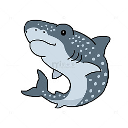 海洋生物鲸鲨免抠元素