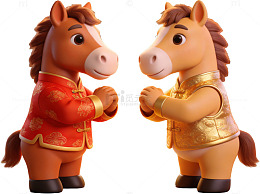 马年大吉恭喜发财