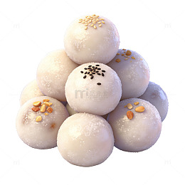 甜汤圆美食摄影图片