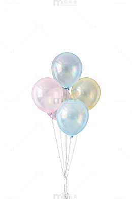 透明气球装饰素材