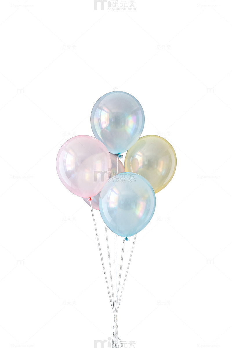 透明气球装饰素材
