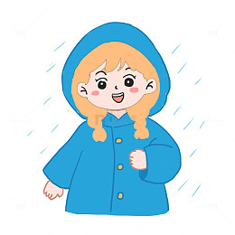 春天春雨免抠元素