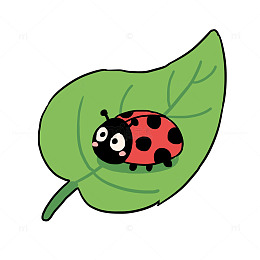 春天昆虫免抠元素