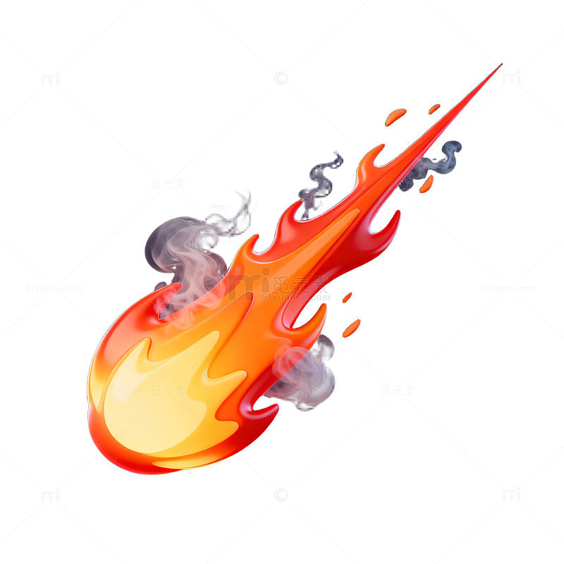 火焰特效AI生成