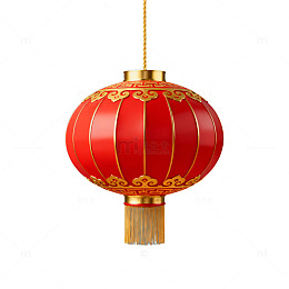 中国传统红色灯笼图案设计素材